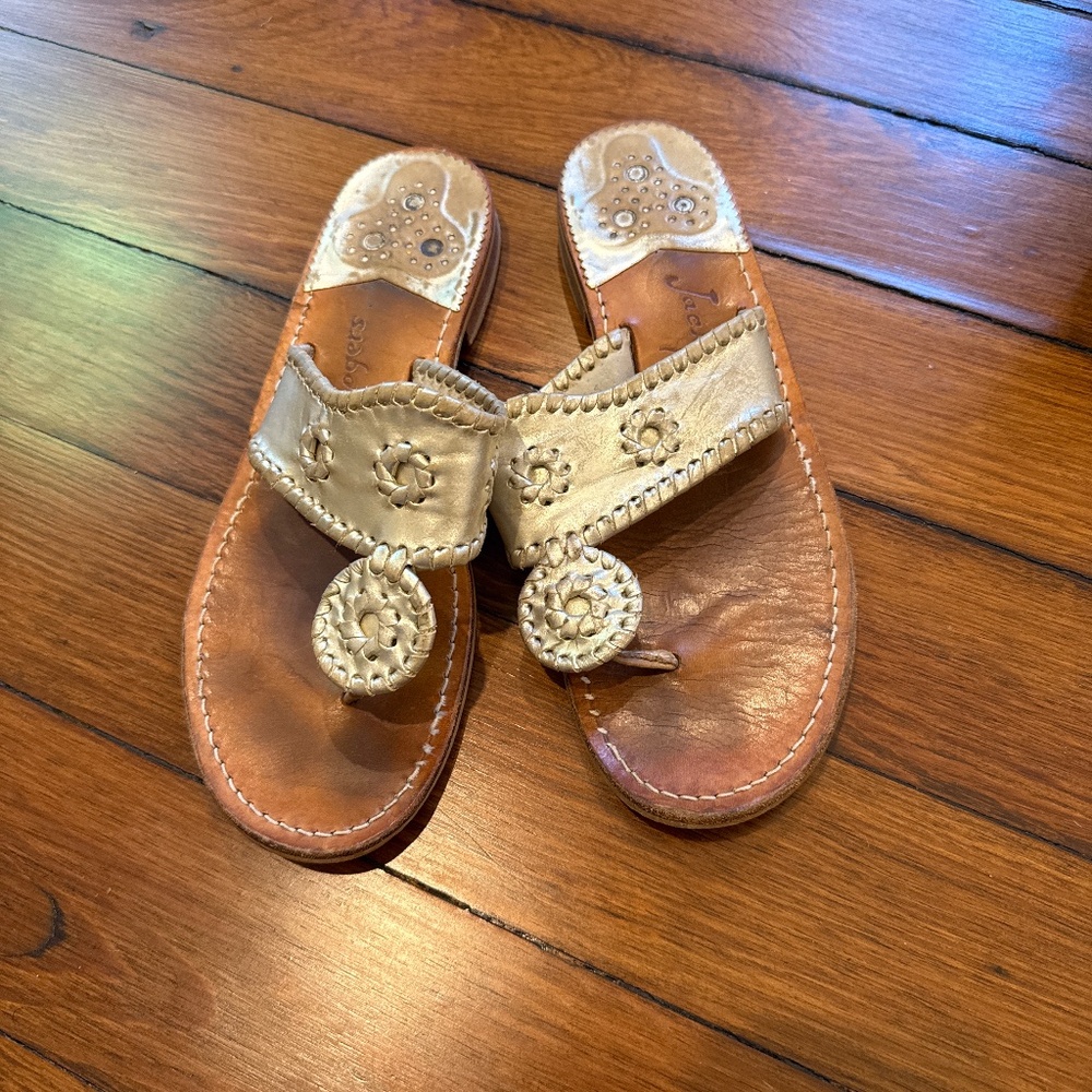 Jack rogers silver